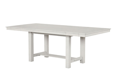 Ferrone Rustic White Oak 7-Piece Dining Room Set from Furniture of America - Luna Furniture