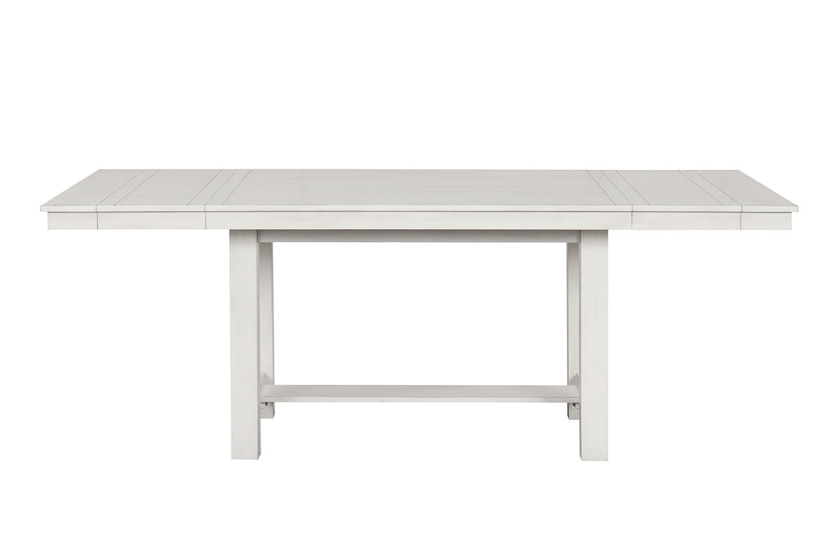 Ferrone Rustic White Oak 7-Piece Dining Room Set from Furniture of America - Luna Furniture