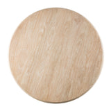 Orbetello Distressed Natural 54" Round Dining Table from Furniture of America - Luna Furniture