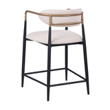 Streatham Black/White/Gold 3 Pc Counter Ht Table Set from Furniture of America - Luna Furniture