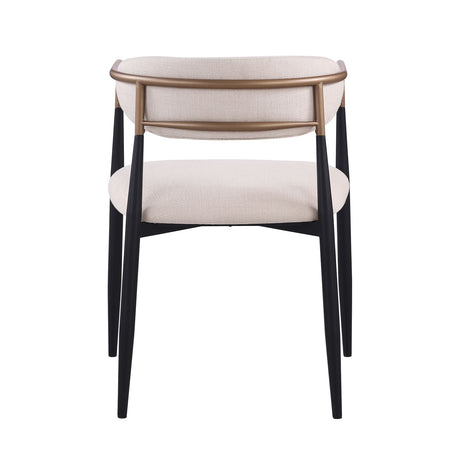 Hobro Black/Ivory 5-Piece Dining Room Set with Game Table from Furniture of America - Luna Furniture