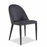 Lenvik Black/White Contemporary Dining Room Set from Furniture of America - Luna Furniture