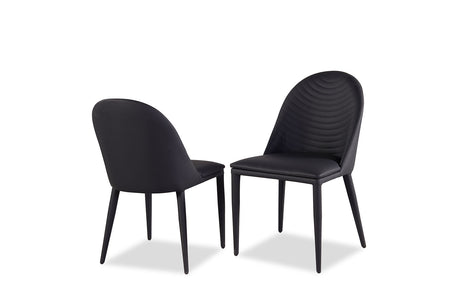 Lenvik Black/White Contemporary Dining Room Set from Furniture of America - Luna Furniture