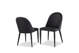 Lenvik Black/White 7 Pc Dining Table Set from Furniture of America - Luna Furniture