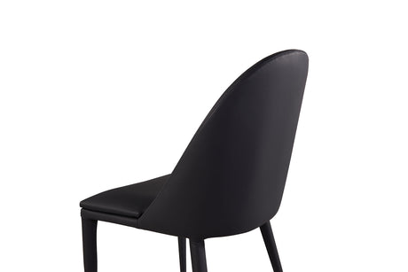 Lenvik Black/White Contemporary Dining Room Set from Furniture of America - Luna Furniture