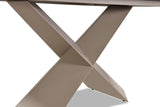 Lenvik Brown/White 7 Pc Dining Table Set from Furniture of America - Luna Furniture