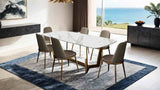 Norelli Gold/Taupe Side Chair from Furniture of America - Luna Furniture