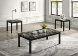 Findlay Black/White 3 Pc. Table Set from Furniture of America - Luna Furniture