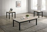 Findlay Light Gray 3 Pc. Table Set from Furniture of America - Luna Furniture