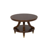 Westerham Dark Cherry Oval Cocktail Table from Furniture of America - Luna Furniture