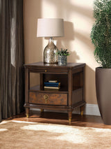 Westerham Dark Cherry End Table from Furniture of America - Luna Furniture