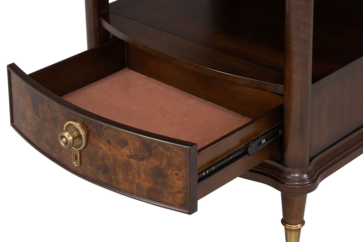 Westerham Dark Cherry End Table from Furniture of America - Luna Furniture