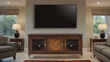 Westerham Dark Cherry 70" TV Stand from Furniture of America - Luna Furniture