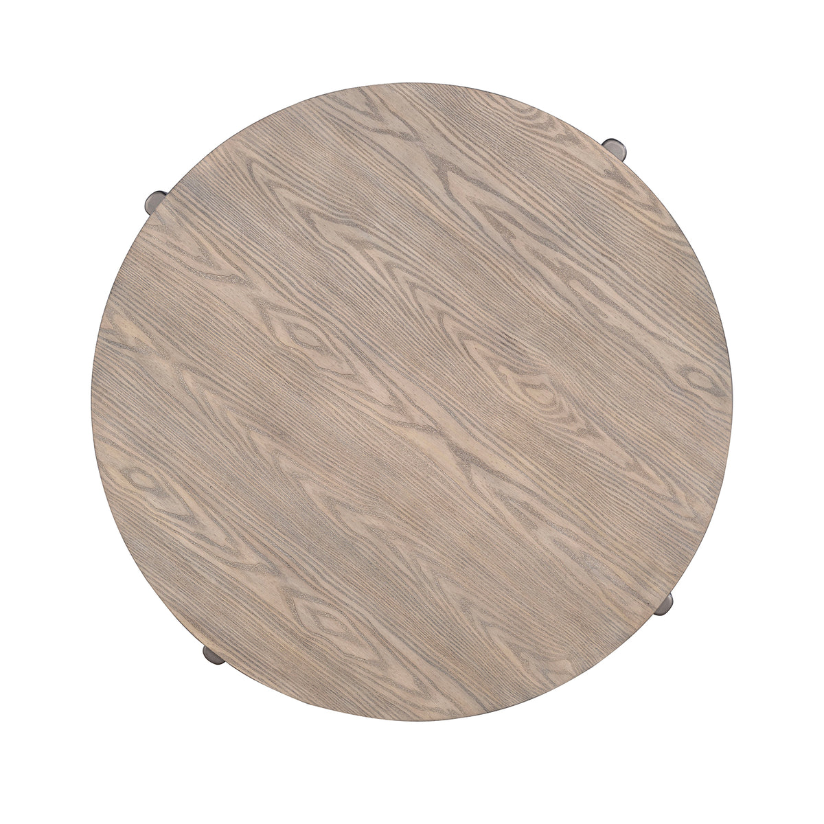 Roros Natural Round End Table from Furniture of America - Luna Furniture
