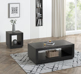 Dothan Black End Table from Furniture of America - Luna Furniture