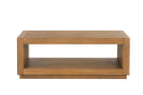 Dothan Medium Oak Coffee Table from Furniture of America - Luna Furniture