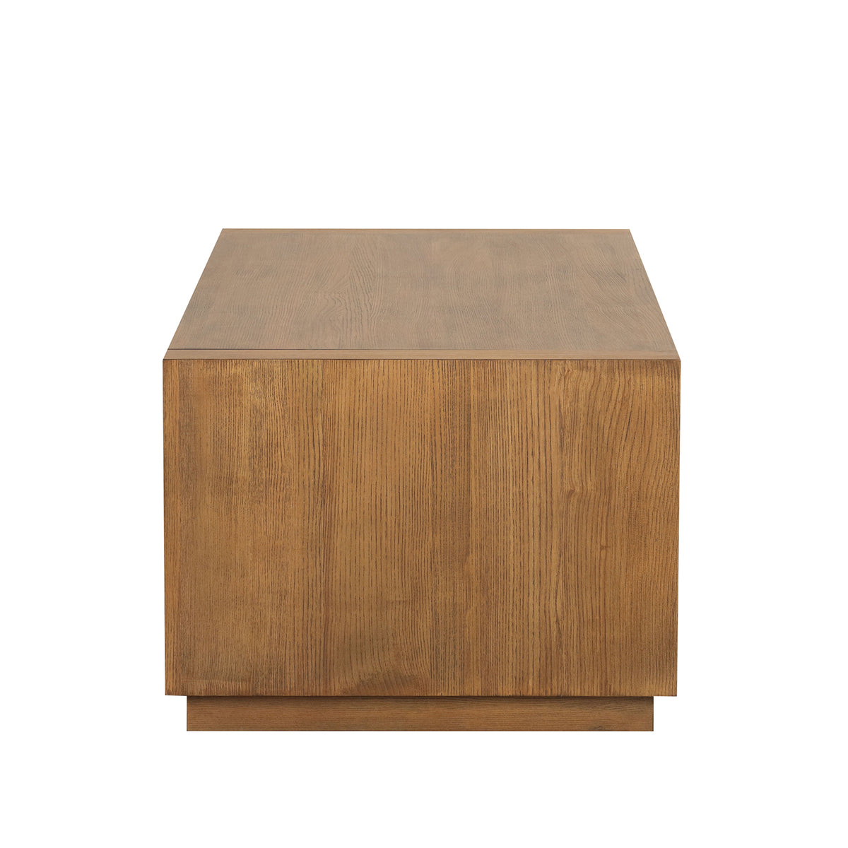 Dothan Medium Oak Coffee Table from Furniture of America - Luna Furniture