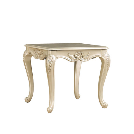 Rochester Champagne End Table from Furniture of America - Luna Furniture