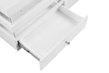 Maloy White Rectangular Cocktail Table from Furniture of America - Luna Furniture