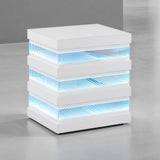 Maloy White End Table from Furniture of America - Luna Furniture