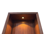 Hepburne Walnut Entertainment Center from Furniture of America - Luna Furniture