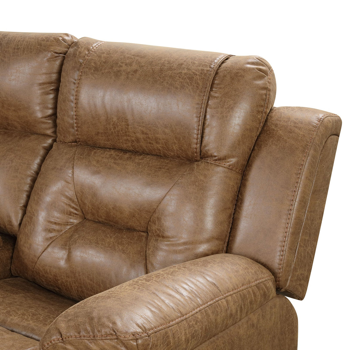 Ezekius Brown Sofa from Furniture of America - Luna Furniture