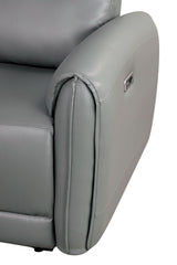 Schlieren Gray Power Sofa from Furniture of America - Luna Furniture