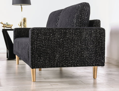 Elverum Black Chair from Furniture of America - Luna Furniture
