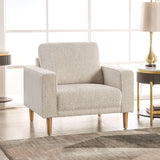 Elverum Off-White Chair from Furniture of America - Luna Furniture