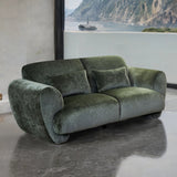 Trevisan Olive Green Loveseat from Furniture of America - Luna Furniture