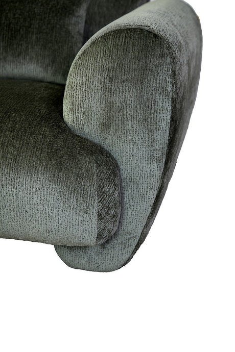Trevisan Olive Green Loveseat from Furniture of America - Luna Furniture