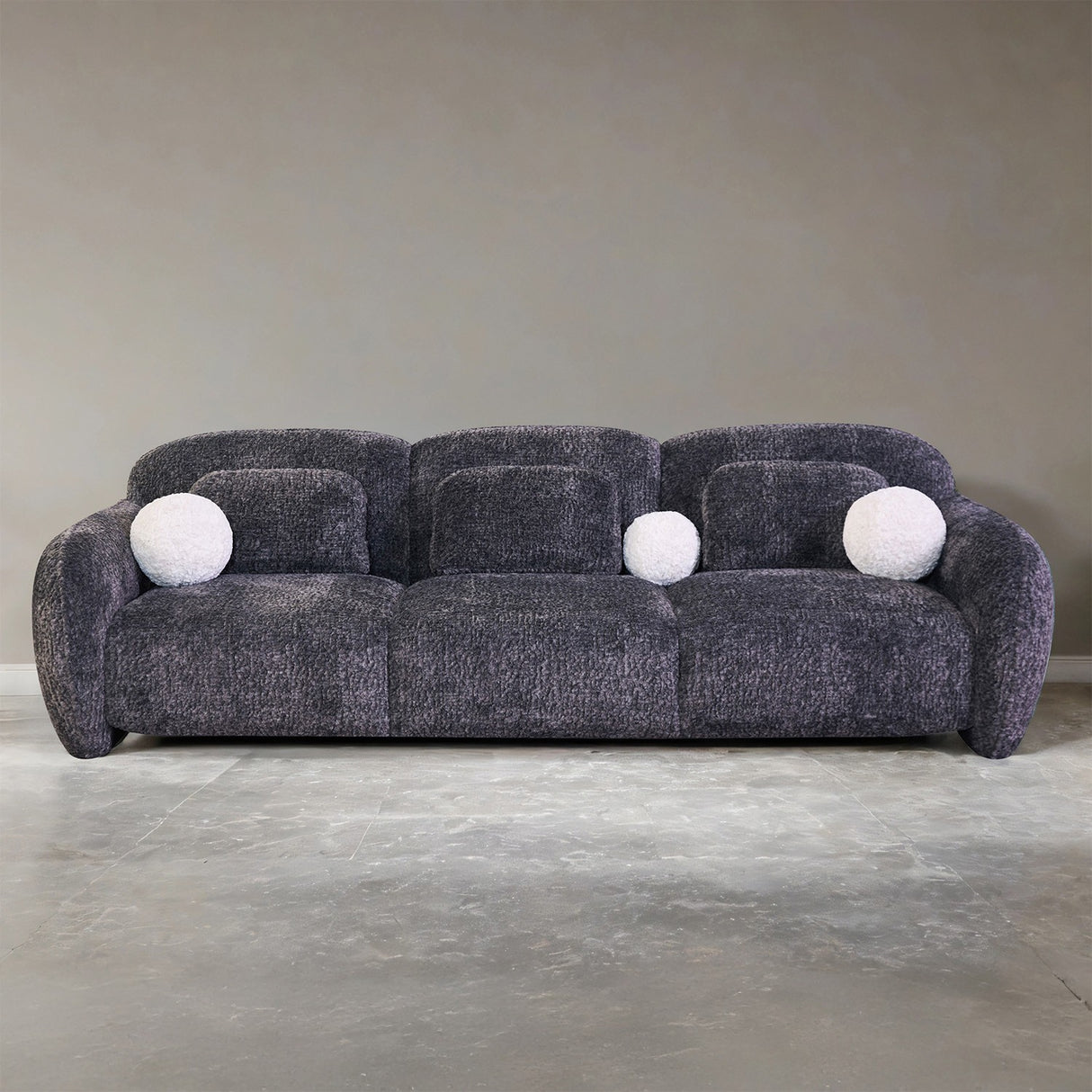 Previti Dark Gray Sofa from Furniture of America - Luna Furniture
