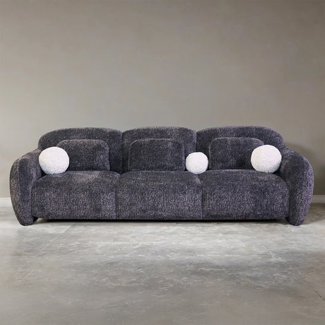Previti Dark Gray Sofa from Furniture of America - Luna Furniture