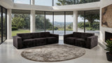 Kimara Black Compressed Foam Loveseat from Furniture of America - Luna Furniture