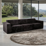 Kimara Black Compressed Foam Sofa from Furniture of America - Luna Furniture