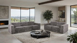 Kimara Dark Gray Compressed Foam Sofa from Furniture of America - Luna Furniture