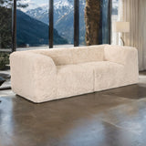 Nappi Sand Compressed Foam Loveseat from Furniture of America - Luna Furniture