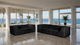 Nappi Black Compressed Foam Sofa from Furniture of America - Luna Furniture