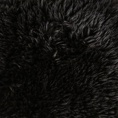 Nappi Black Compressed Foam 7-Piece Sectional with Ottoman from Furniture of America - Luna Furniture