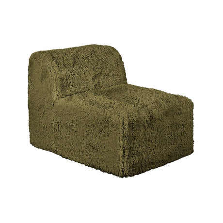 Nappi Olive Green Compressed Foam 5-Piece Corner Sectional from Furniture of America - Luna Furniture