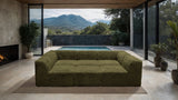 Nappi Olive Green Compressed Foam Daybed Sectional from Furniture of America - Luna Furniture