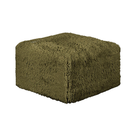 Nappi Olive Green Compressed Foam 7-Piece Sectional with Ottoman from Furniture of America - Luna Furniture