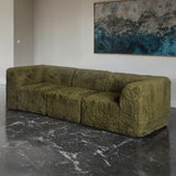 Nappi Olive Green Compressed Foam Sofa from Furniture of America - Luna Furniture