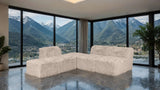 Nappi Taupe Compressed Foam 5-Piece Sectional from Furniture of America - Luna Furniture