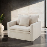 Crayford Taupe Chair from Furniture of America - Luna Furniture