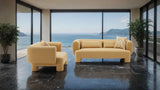 Phedra Yellow Sofa from Furniture of America - Luna Furniture