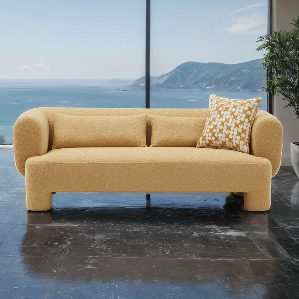 Phedra Yellow Sofa