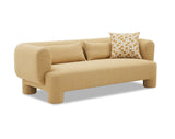 Phedra Yellow Sofa from Furniture of America - Luna Furniture