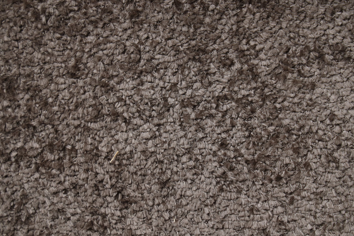Hieronymus Dark Brown Glider Recliner Chair, close-up upholstery texture, dark brown fabric detail