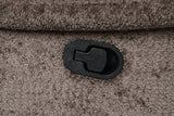 Hieronymus Dark Brown Reclining Loveseat from Furniture of America - Luna Furniture